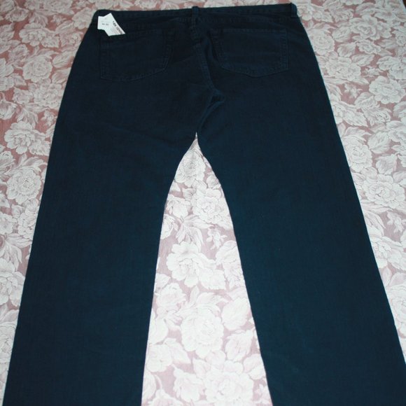 😎 NWT Dark Denim Slim Straight Jeans SZ34/32 - Picture 4 of 5